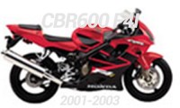 2001-2003 Honda CBR600 F4i Carénage