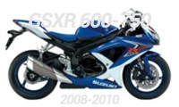 2008-2010 Suzuki GSXR 600-750 Carénage