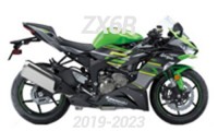2019-2023 Kawasaki ZX6R Carénage