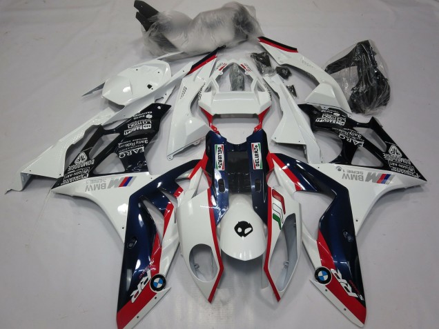 Alien Bleu & Blanc 09-14 S1000RR Carénage Moto
