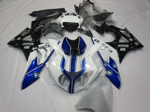 Alien Bleu & Blanc 09-14 S1000RR Carénage Moto