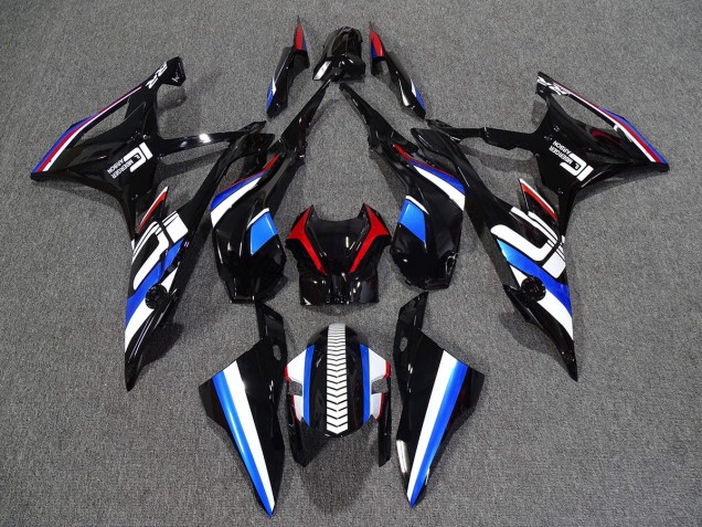 Alien Bleu & Blanc 09-14 S1000RR Carénage Moto
