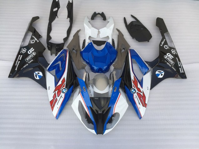Alien Bleu & Blanc 09-14 S1000RR Carénage Moto
