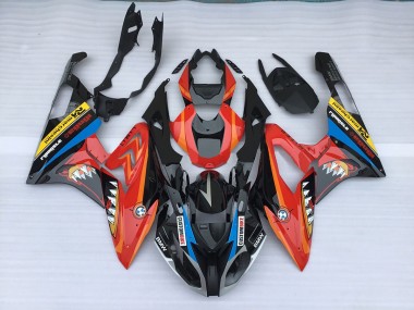 Alien Bleu & Blanc 09-14 S1000RR Carénage Moto