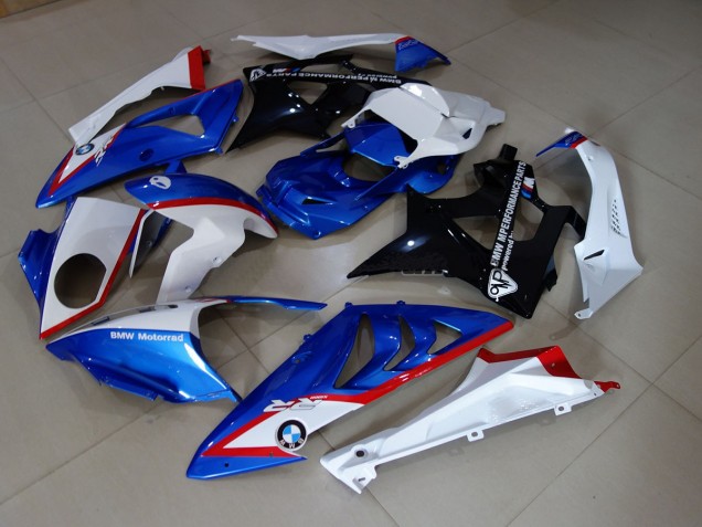 Alien Bleu & Blanc 09-14 S1000RR Carénage Moto