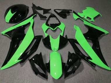 Alta Visibilità Verde 08-16 R6 Carénage Moto