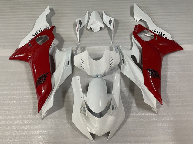 Bianco Lucido E Rosso J AIR 17-21 R6 Carénage Moto