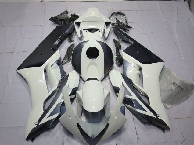 Blanc & Argent 04-05 CBR1000RR Carénage Moto