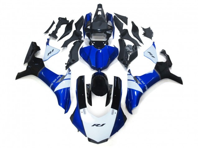 Blanc & Bleu 15-19 R1 Carénage Moto