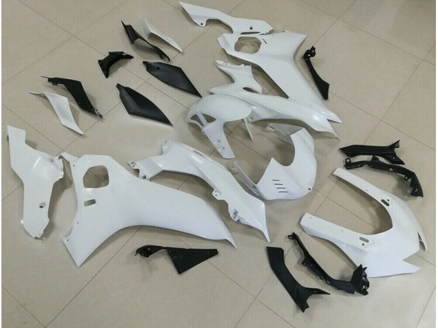 Blanc Brillant 17-21 R6 Carénage Moto