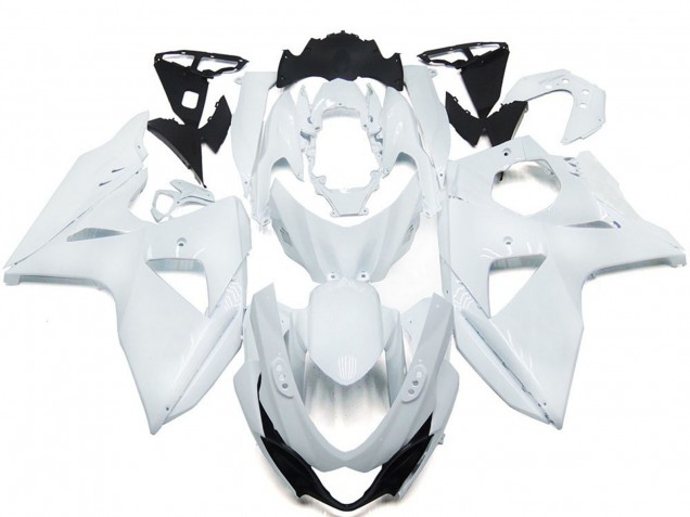 Blanc Brillant Uni 09-16 GSXR 1000 Carénage Moto