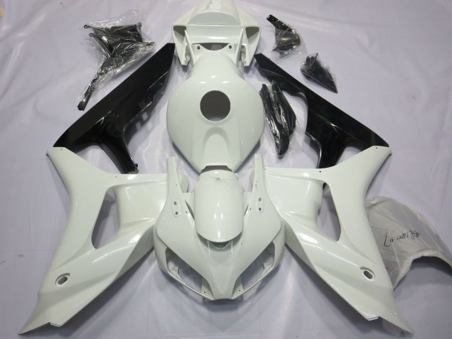 Blanc & Noir 06-07 CBR1000RR Carénage Moto