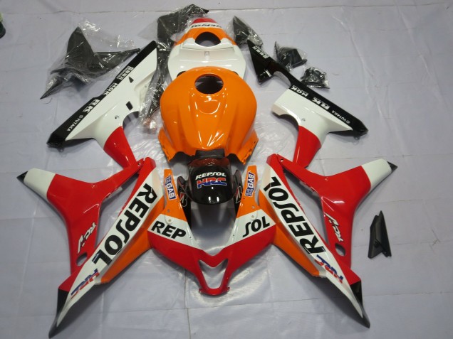 Blanc Repsol 07-08 CBR600RR Carénage Moto