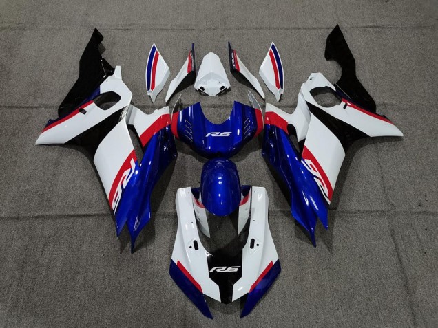 Bleu Blanc & Rouge 17-21 R6 Carénage Moto