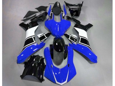 Bleu Brillant Blanc & Noir 15-19 R1 Carénage Moto
