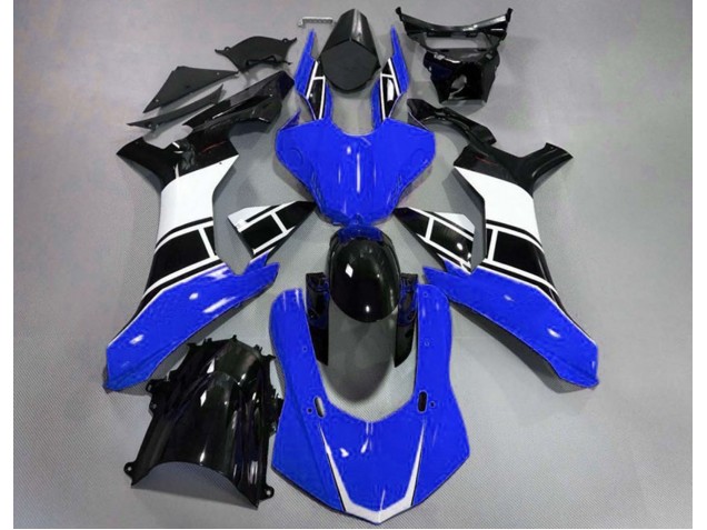 Bleu Brillant Blanc & Noir 15-19 R1 Carénage Moto