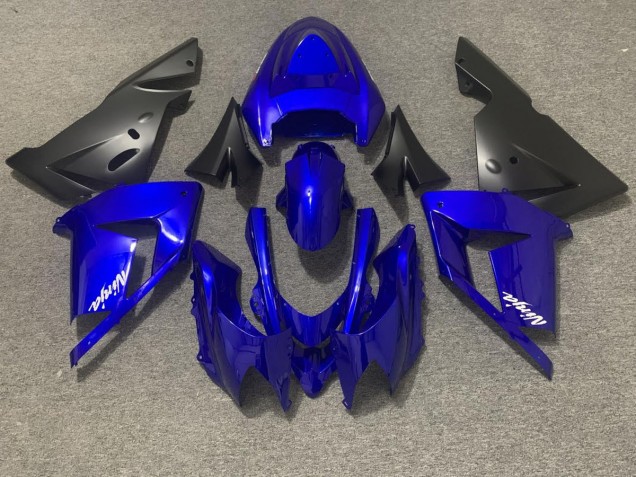 Bleu Brillant & Noir 04-05 ZX10R Carénage Moto