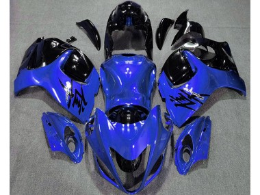 Bleu Brillant & Noir 08-20 GSXR 1300 Carénage Moto