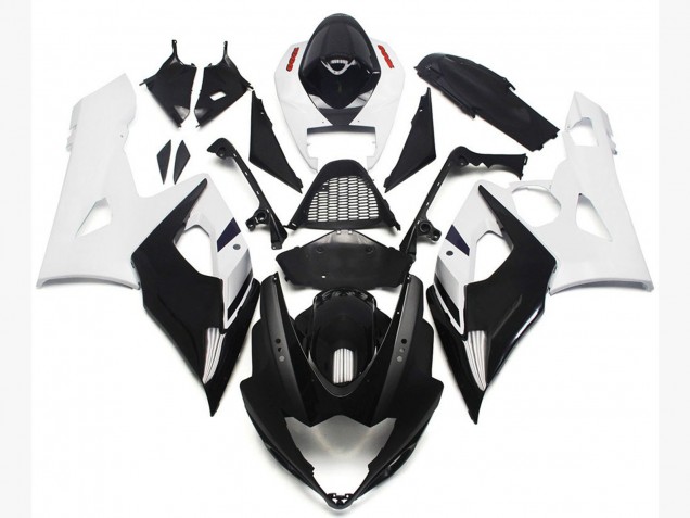 Bleu Brillant Vibrant & Noir Mat 05-06 GSXR 1000 Carénage Moto