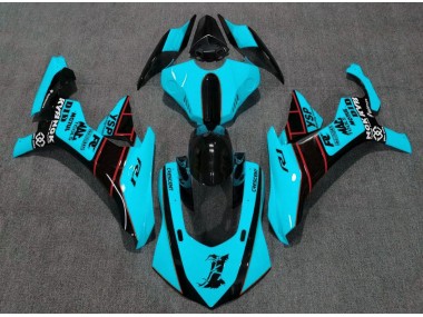 Bleu Clair 15-19 R1 Carénage Moto