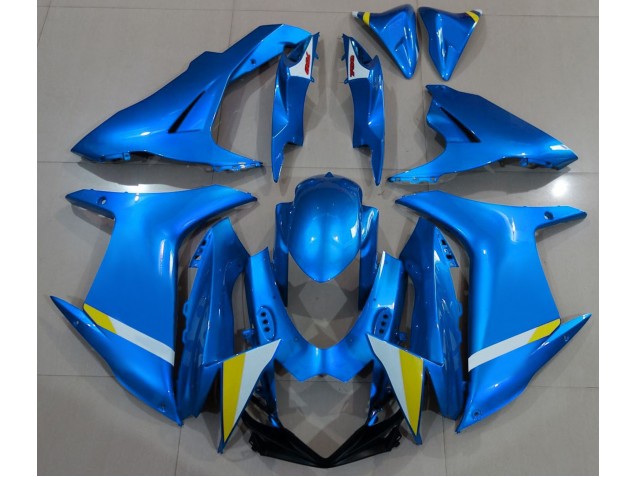 Bleu Clair Brillant 11-24 GSXR 600-750 Carénage Moto