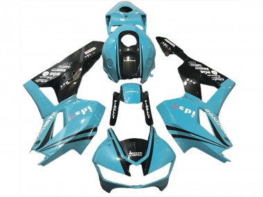 Bleu Clair & Logos 13-23 CBR600RR Carénage Moto