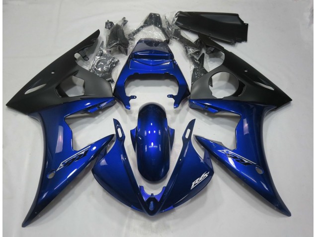 Bleu Foncé Brillant 05 R6 Carénage Moto