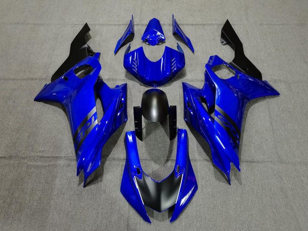 Bleu & Noir 17-21 R6 Carénage Moto