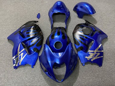 Bleu Profond & Noir 97-07 GSXR 1300 Carénage Moto