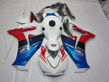 Bleu & Rouge 12-16 CBR1000RR Carénage Moto