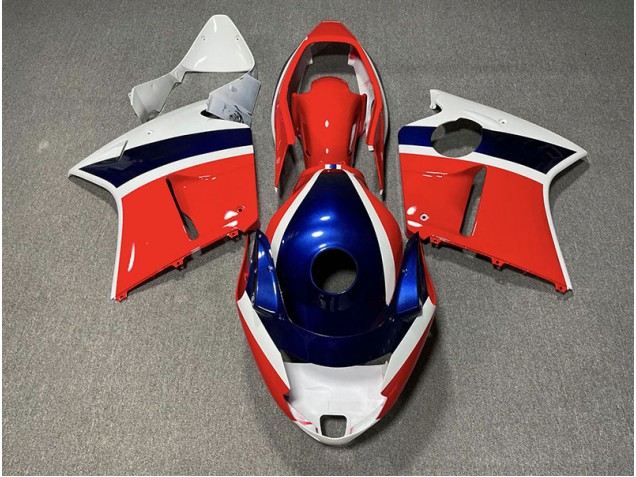 Bleu Rouge & Blanc 96-07 CBR1100XX Carénage Moto