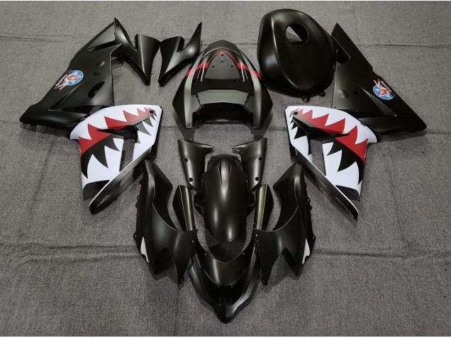 Bomber Betty Noir Mat 04-05 ZX10R Carénage Moto