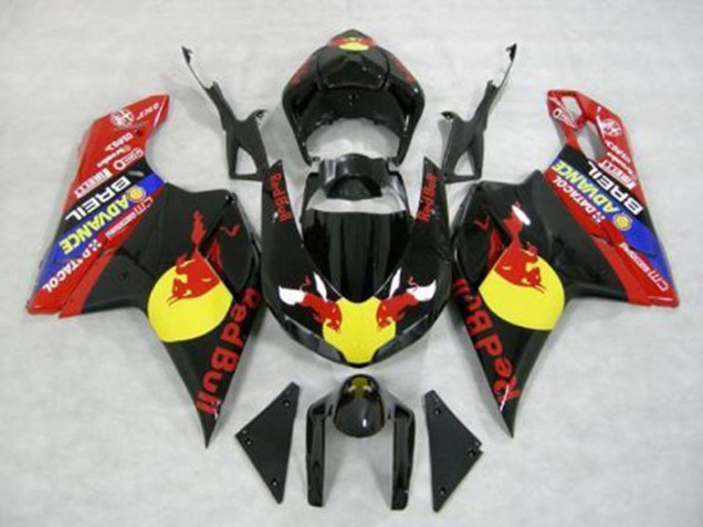 Breil Rouge Taureau 07-14 Ducati 848 1098 1198 Carénage Moto