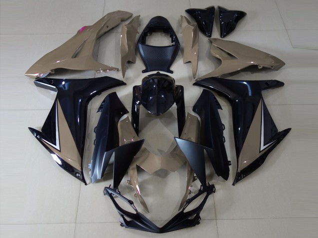 Brun Brillant & Noir 11-24 GSXR 600-750 Carénage Moto