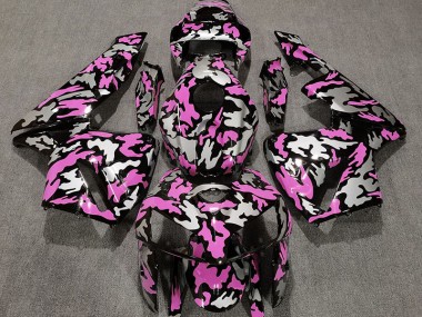 Camouflage & Rose Clair 05-06 CBR600RR Carénage Moto