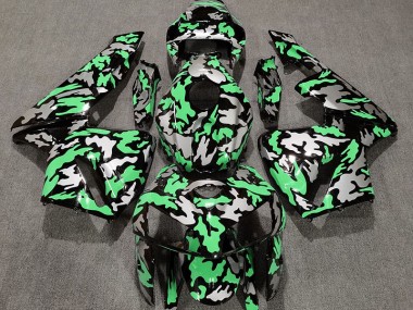 Camouflage & Vert Clair 05-06 CBR600RR Carénage Moto