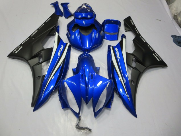 Conception Bleue & Noire 06-07 R6 Carénage Moto