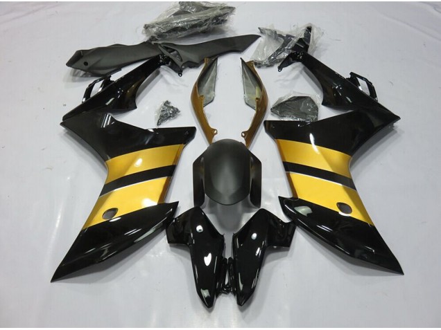 Conception Cbr Noir Or 11-12 CBR600F Carénage Moto