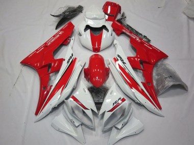 Conception De Style Blanc Rouge 06-07 R6 Carénage Moto