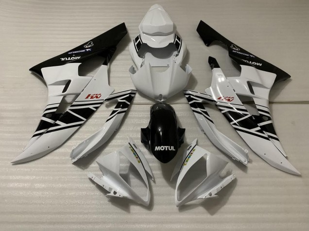 Conception Noire & Blanche 06-07 R6 Carénage Moto
