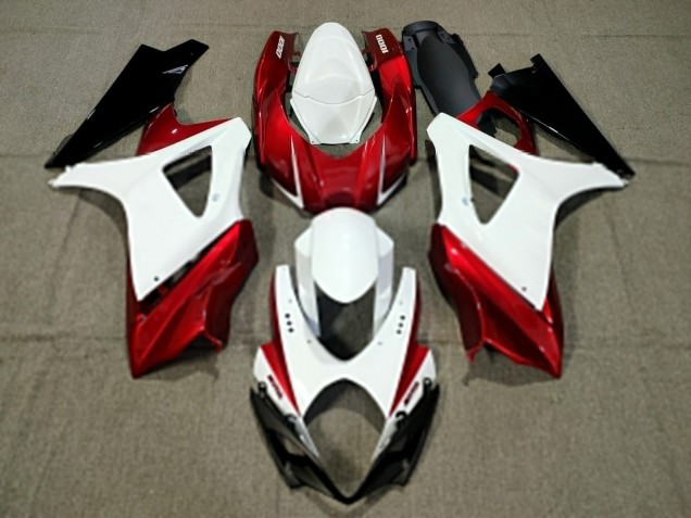 Conception Personnalisée Rouge 07-08 GSXR 1000 Carénage Moto