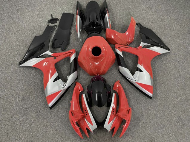 Conception Rouge 06-07 GSXR 600-750 Carénage Moto