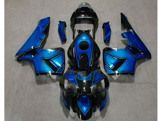 Conception Spéciale Bleu 03-04 CBR600RR Carénage Moto