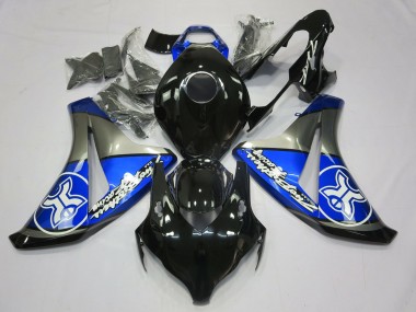 Conception Spéciale Bleu Argent 08-11 CBR1000RR Carénage Moto
