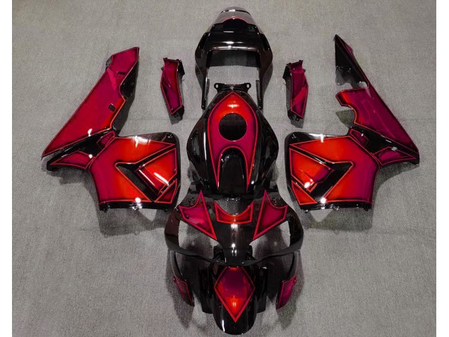 Conception Spéciale Rouge 03-04 CBR600RR Carénage Moto