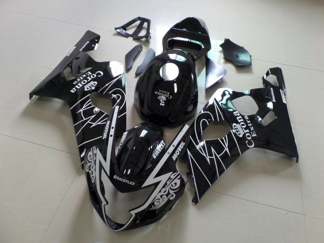 Corona Noir 04-05 GSXR 600-750 Carénage Moto