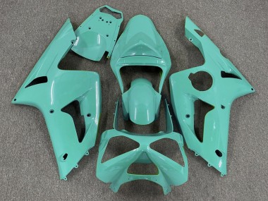 Cyan Brillant Uni 03-04 ZX6R Carénage Moto