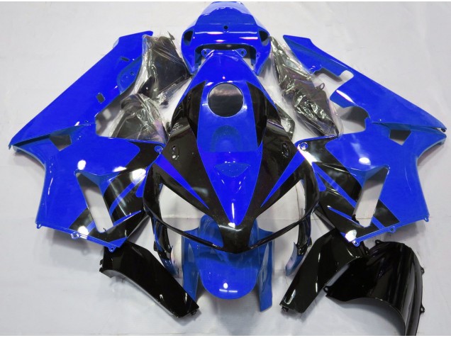 Design Bleu Brillant & Noir 05-06 CBR600RR Carénage Moto