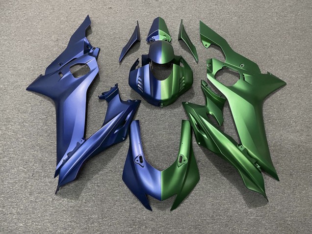 Division Bleue & Verte 17-21 R6 Carénage Moto