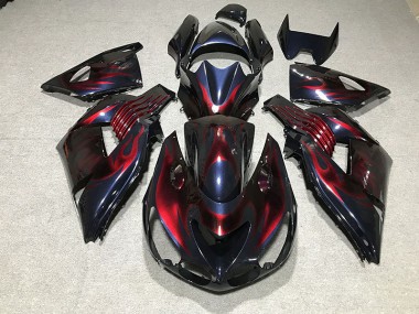 Flamme 06-11 ZX14R Carénage Moto